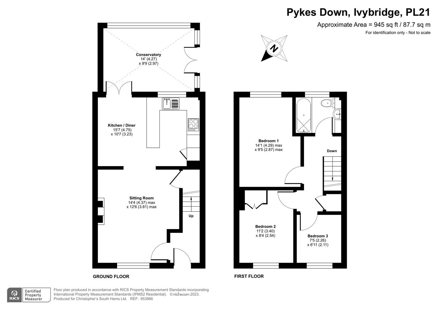 Pykes Down, Ivybridge Christophers South Hams
